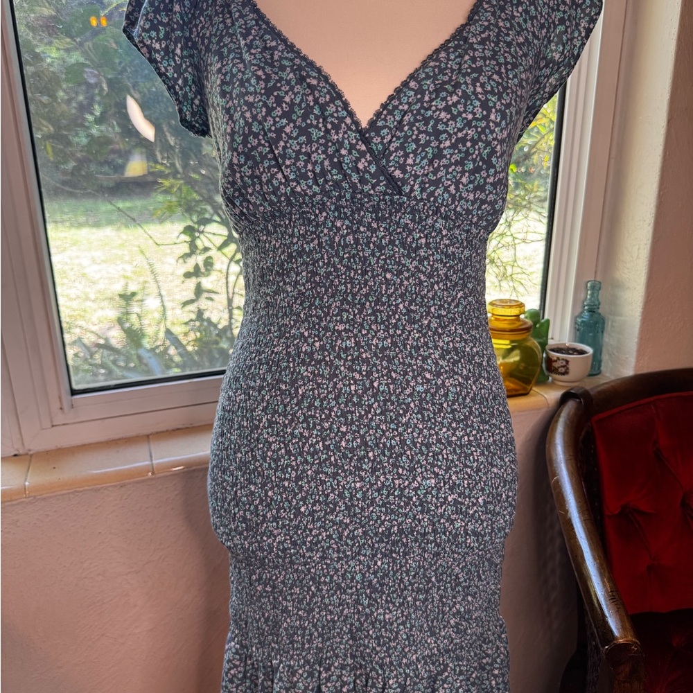 Floral Print Women's Dress